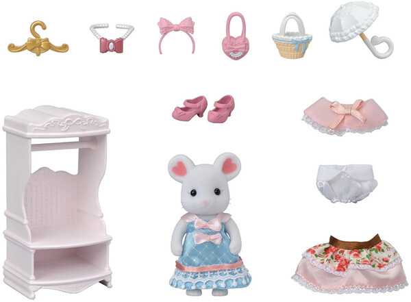 Fashion Play Set – Sugar Sweet Collection - 5540, Sylvanian Families, Epoch, Accessories